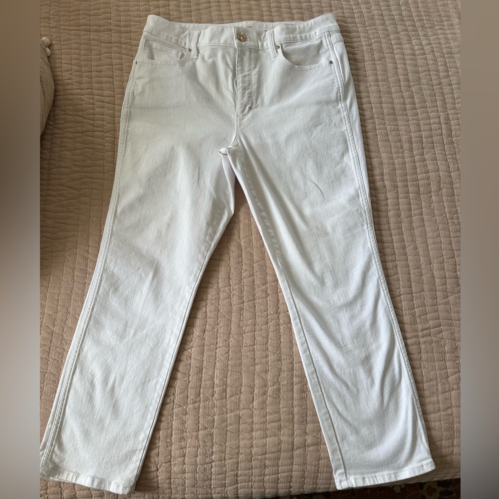 White House Black Market Straight-Leg Jeans